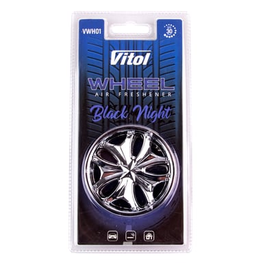 Ароматизатор для автомобіля Vitol Wheel Black Night (VWH01) - фото 1