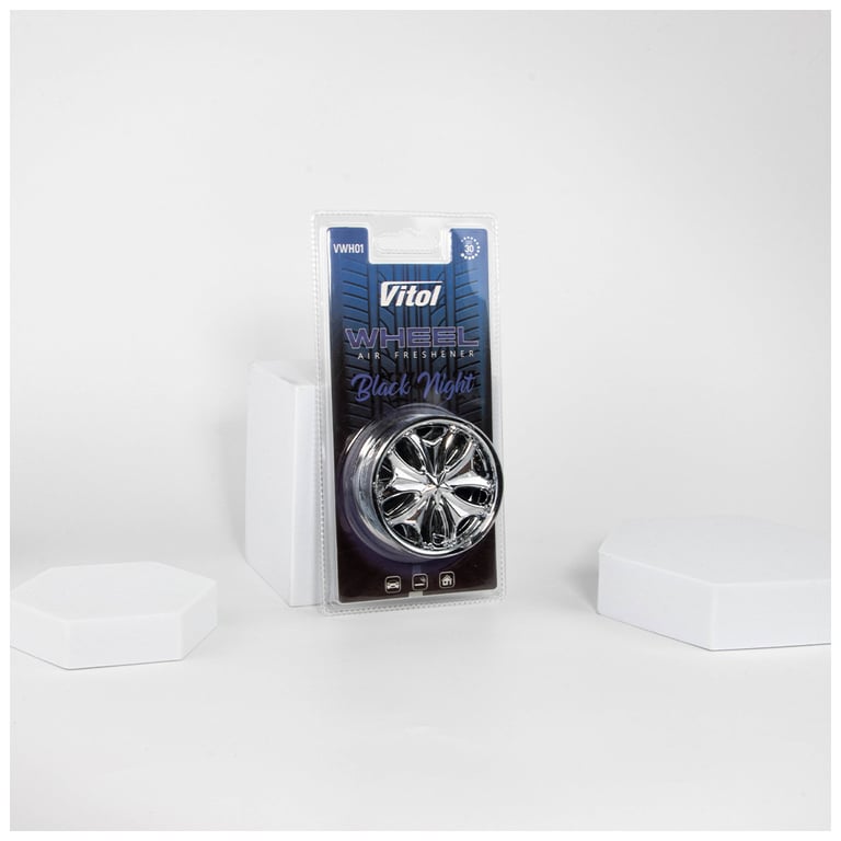 Ароматизатор для автомобіля Vitol Wheel Black Night (VWH01) - фото 4