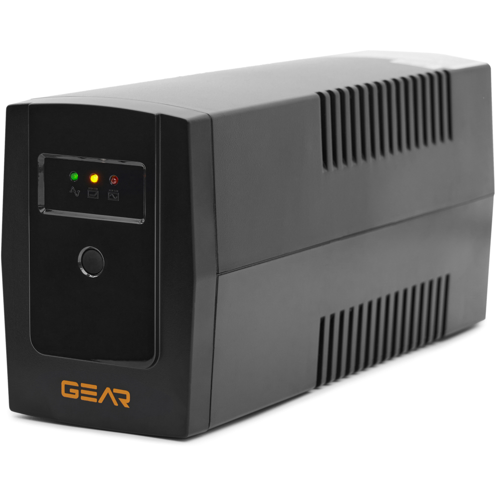 Пристрій безперебійного живлення GEAR GU-800PL - фото 1 Пристрій безперебійного живлення GEAR GU-800PL - фото 1