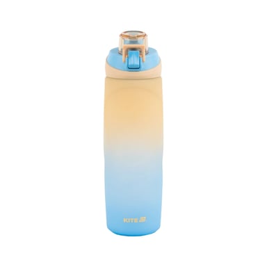 Пляшка для води Kite K26, 760 мл, бежево-синя (K26-1200-1) - фото 1