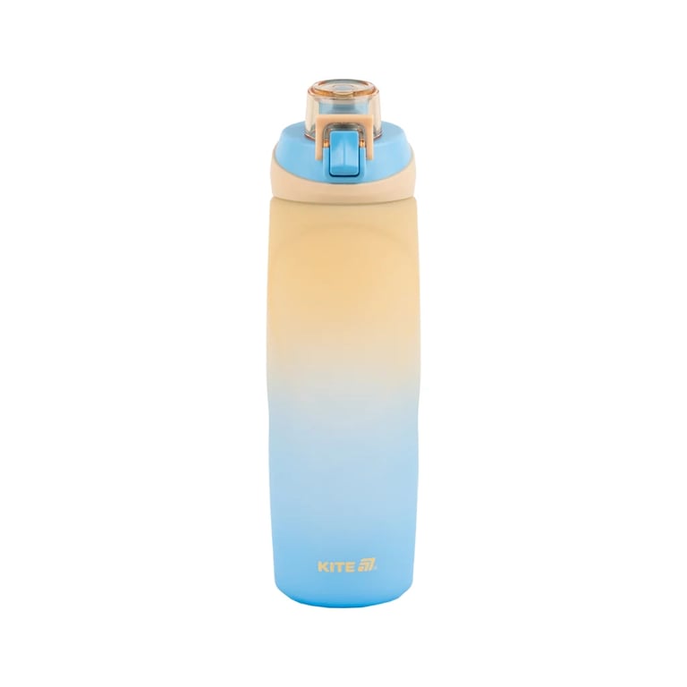 Пляшка для води Kite K26, 760 мл, бежево-синя (K26-1200-1) - фото 1