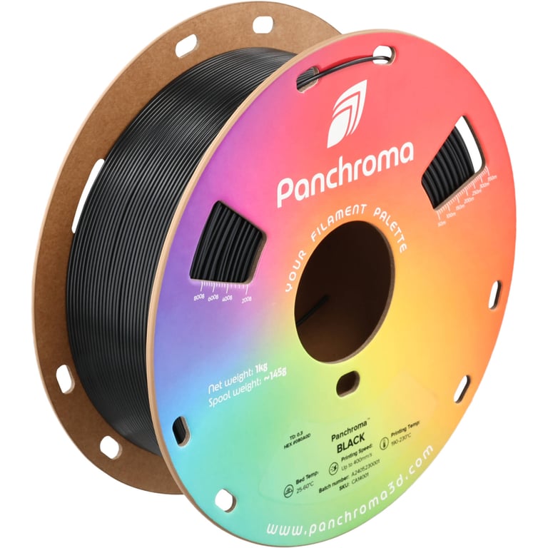 Пластик для 3D-принтера Polymaker PANCHROMA CoPE 1,75mm 1kg BLACK (CA14001) - фото 1