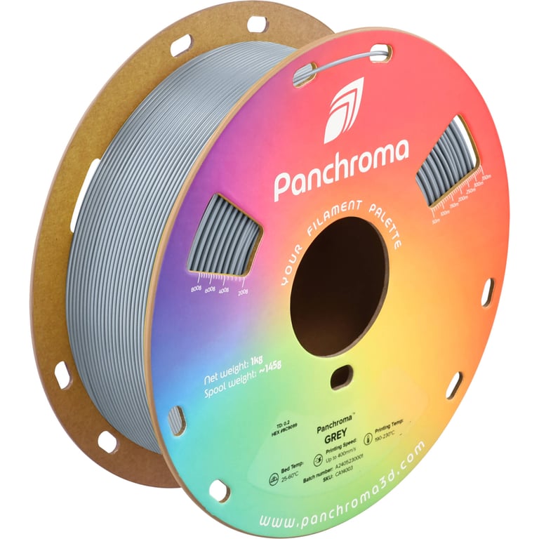 Пластик для 3D-принтера Polymaker PANCHROMA CoPE 1,75mm 1kg GREY (CA14003) - фото 1