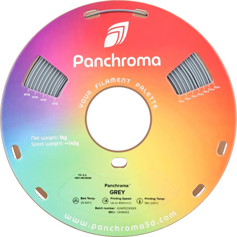 Пластик для 3D-принтера Polymaker PANCHROMA CoPE 1,75mm 1kg GREY (CA14003) - фото 2