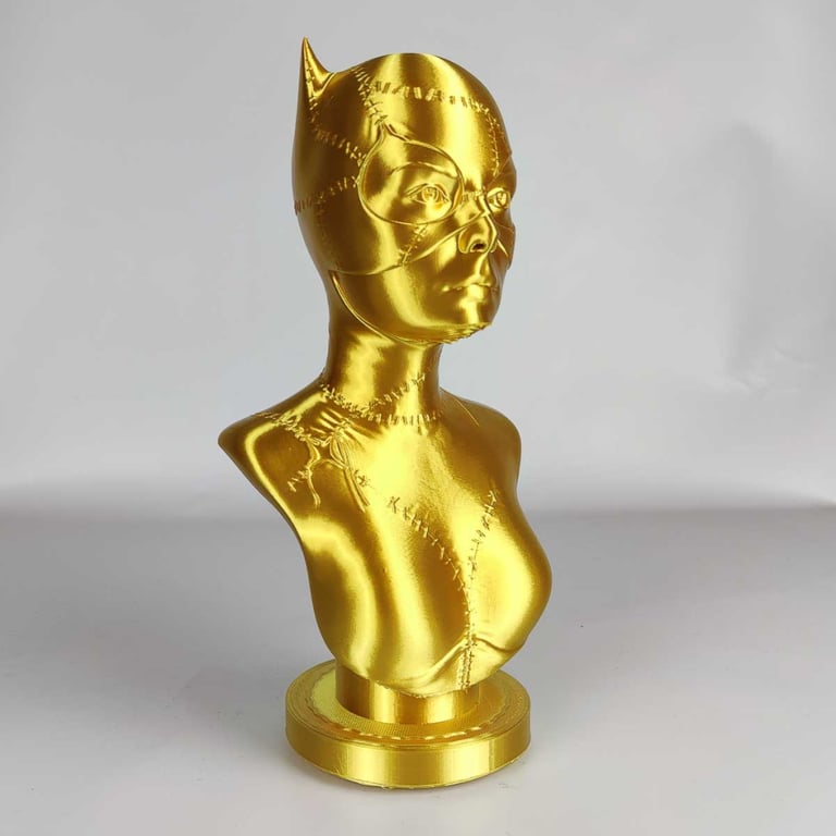 Пластик для 3D-принтера AzureFilm PLA SILK 1,75mm 1kg Gold (FL171-1036) - фото 5