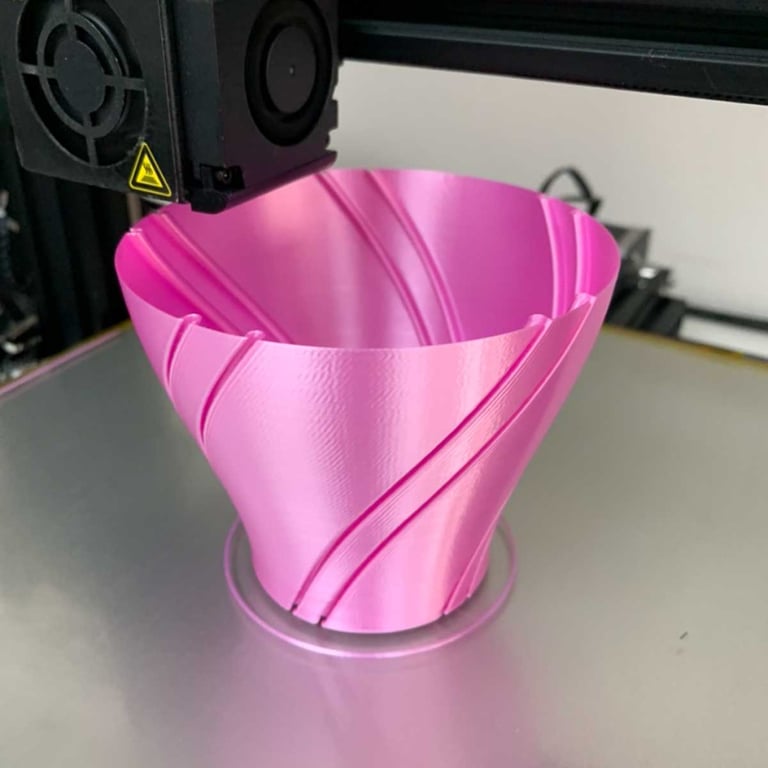 Пластик для 3D-принтера AzureFilm PLA SILK 1,75mm 1kg Princes Gleam/Pink (FL171-4010) - фото 4