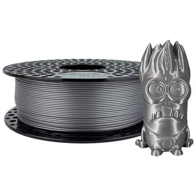 Пластик для 3D-принтера AzureFilm PLA SILK 1,75mm 1kg Silver (FL171-9007) - фото 1
