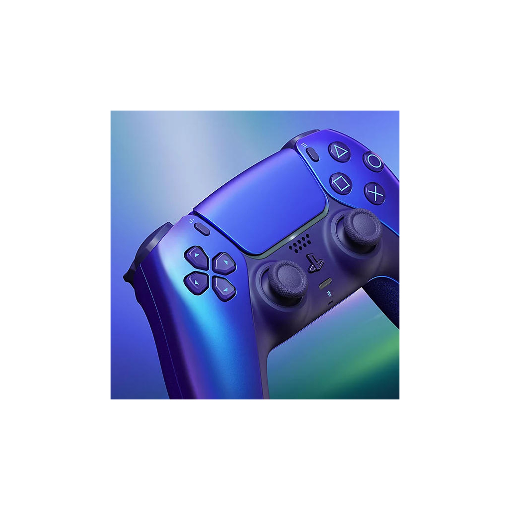 Геймпад Sony Playstation DualSense Bluetooth PS5 Chrome Indigo (1000050597) - фото 4 Геймпад Sony Playstation DualSense Bluetooth PS5 Chrome Indigo (1000050597) - фото 4
