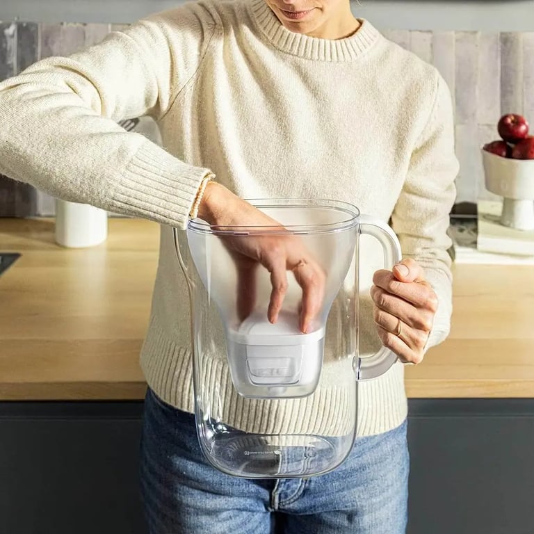 Фільтр-глечик Brita Style Essential XL MXPro 3.6л з картриджем білий (1061056) - фото 6