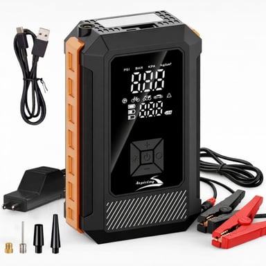 Пуско зарядний пристрій Aspiring 10000mAh 1000A Jump 5 Power bank 3-in-1 with inflator (VTR-P5) - фото 1
