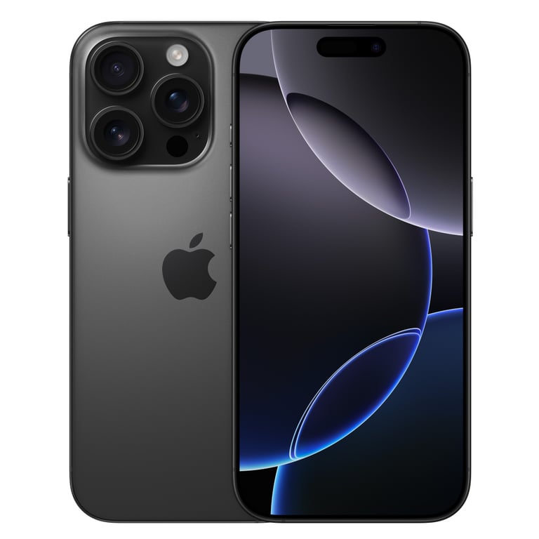 Мобільний телефон Apple iPhone 16 Pro 256GB Black Titanium (REF A) BREEZY (2AMYNH3) - фото 1