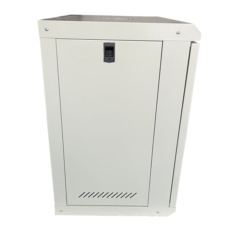 Шафа настінна GEAR 12U 19" 600x600x600 мм, + полка 19", grey (GWMSN-12U-600-600G) - фото 5