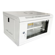 Шафа настінна GEAR 6U 19" 600x600x300 мм, + полка 19", grey (GWMSN-6U-600-600G) - фото 2