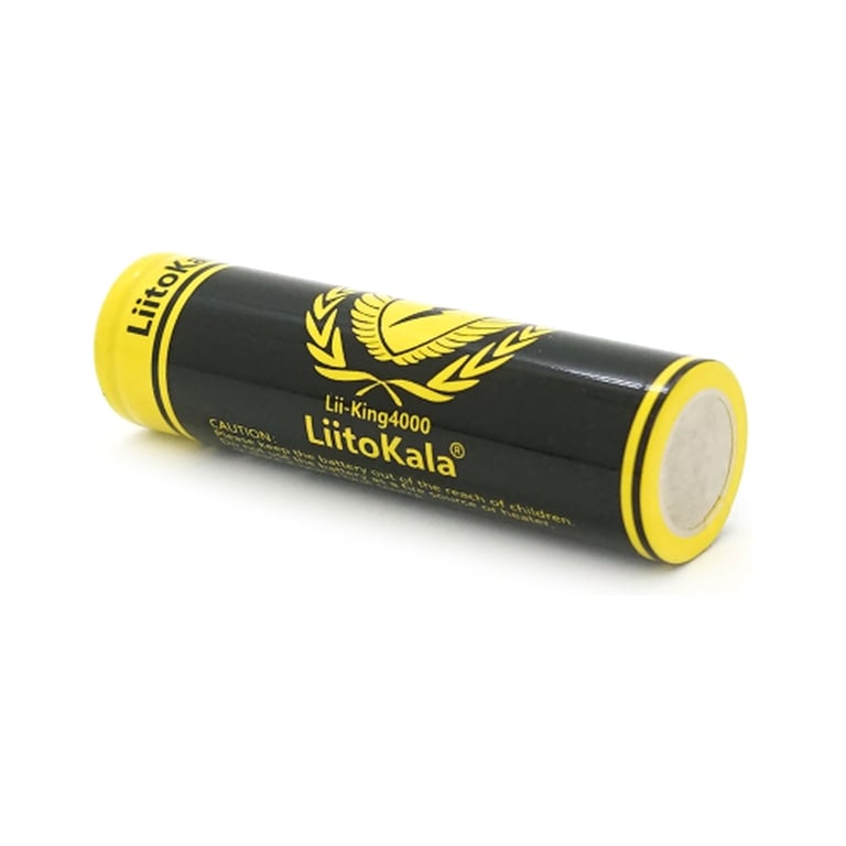 Акумулятор 18650 4000mah (3800-4000mah), 3.7V(2.75-4.2V) Liitokala (King-4000) - фото 2