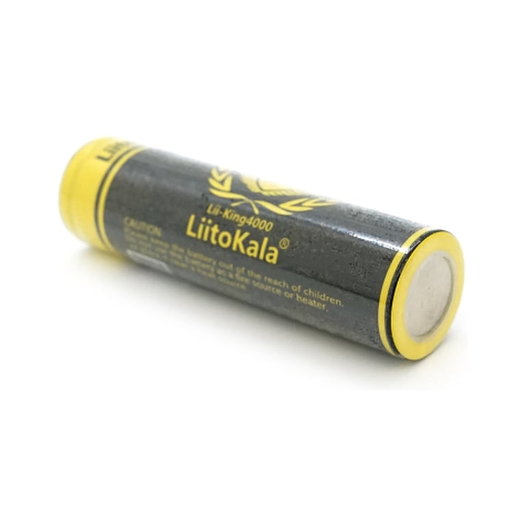 Акумулятор 18650 4000mah (3800-4000mah), 3.7V(2.75-4.2V) Liitokala (King-4000-JT) - фото 2