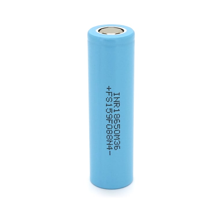 Акумулятор 18650 3450mAh, 10A, 4.2/3.63/2.5V, Cyan LG (LGDBM361865 (LG M36)) - фото 1