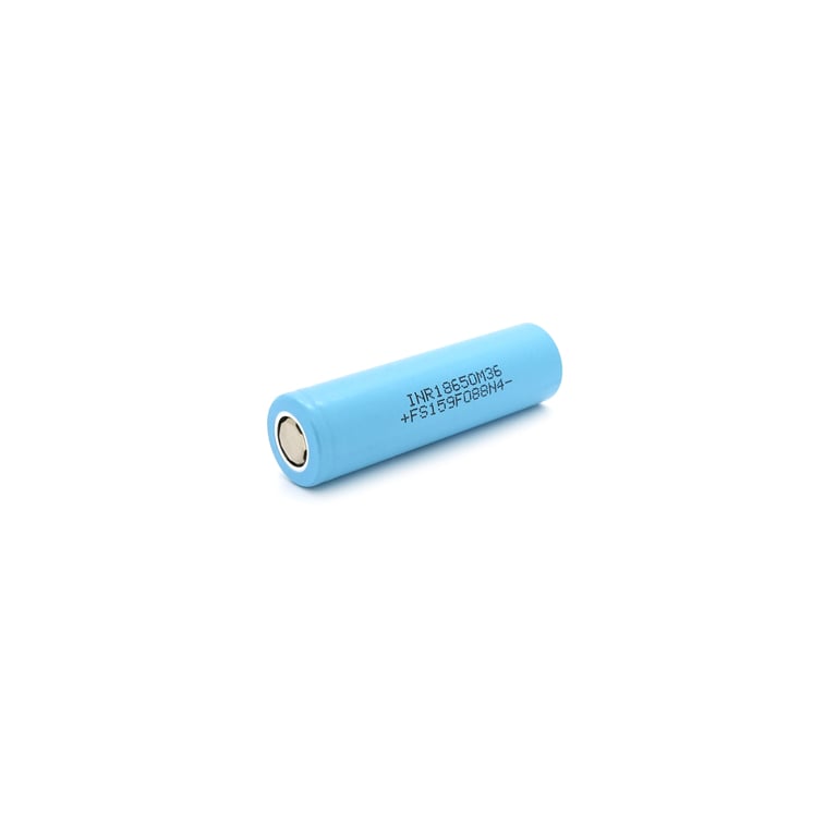 Акумулятор 18650 3450mAh, 10A, 4.2/3.63/2.5V, Cyan LG (LGDBM361865 (LG M36)) - фото 2