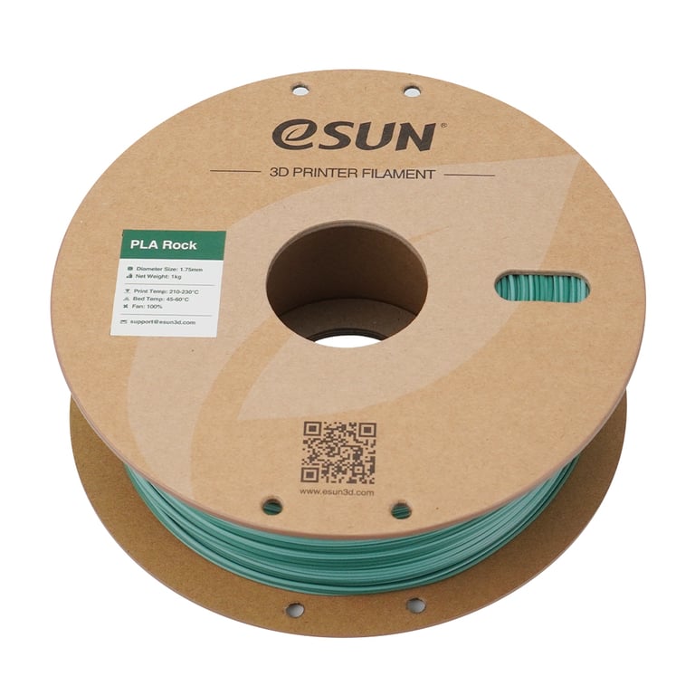Пластик для 3D-принтера eSUN PLA Rock 1,75mm 1kg HORNFELS (PLA-ROCK175O-HO1P1) - фото 3