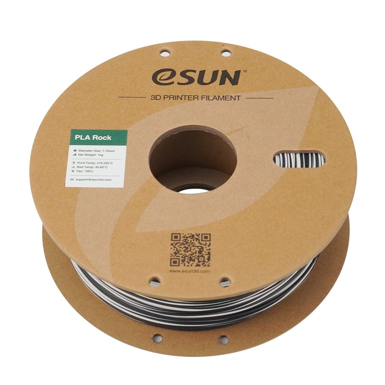 Пластик для 3D-принтера eSUN PLA Rock 1,75mm 1kg TIGER PORPHYRY (PLA-ROCK175O-TG1P1) - фото 3