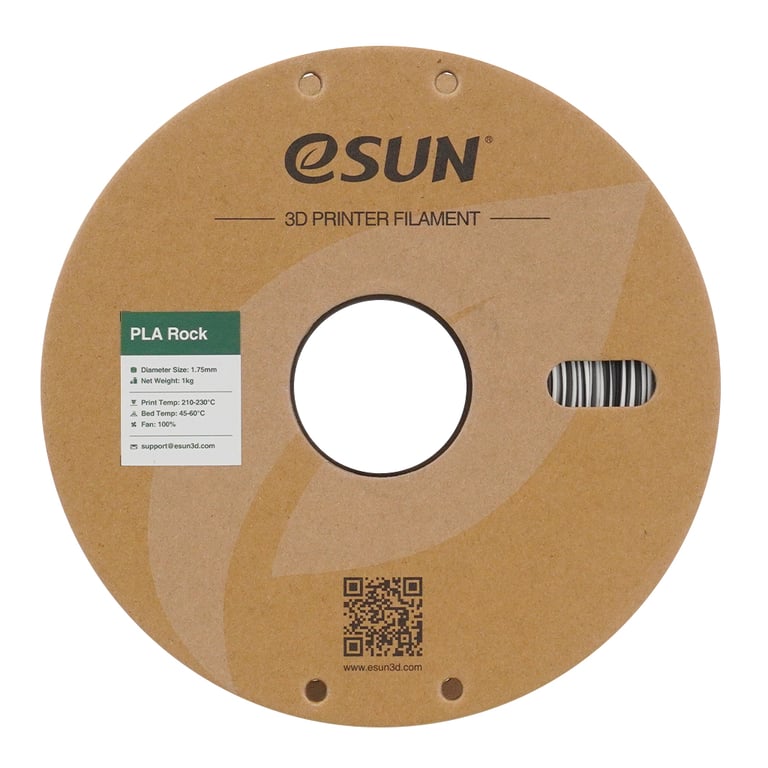Пластик для 3D-принтера eSUN PLA Rock 1,75mm 1kg TIGER PORPHYRY (PLA-ROCK175O-TG1P1) - фото 4