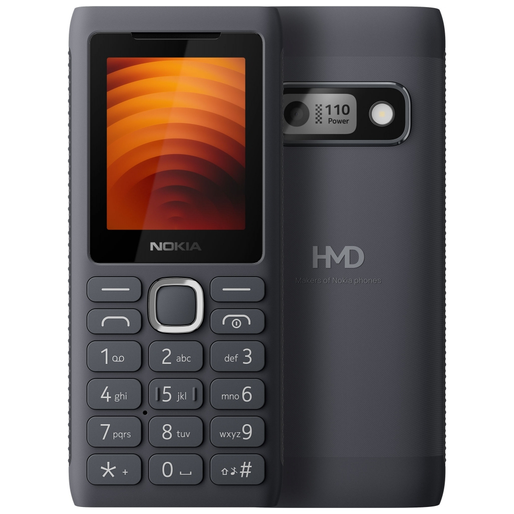 Мобільний телефон Nokia 110 DS Power Grey - фото 1