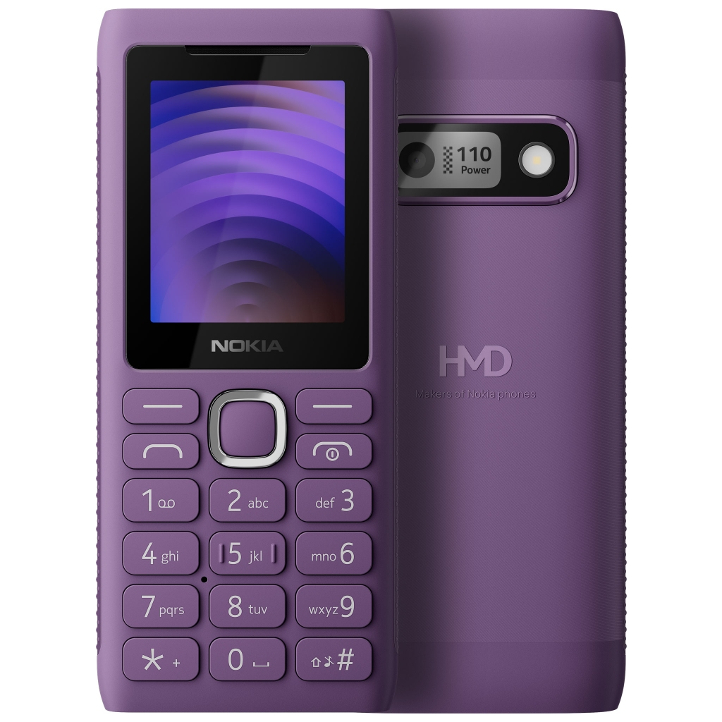 Мобільний телефон Nokia 110 DS Power Purple - фото 1
