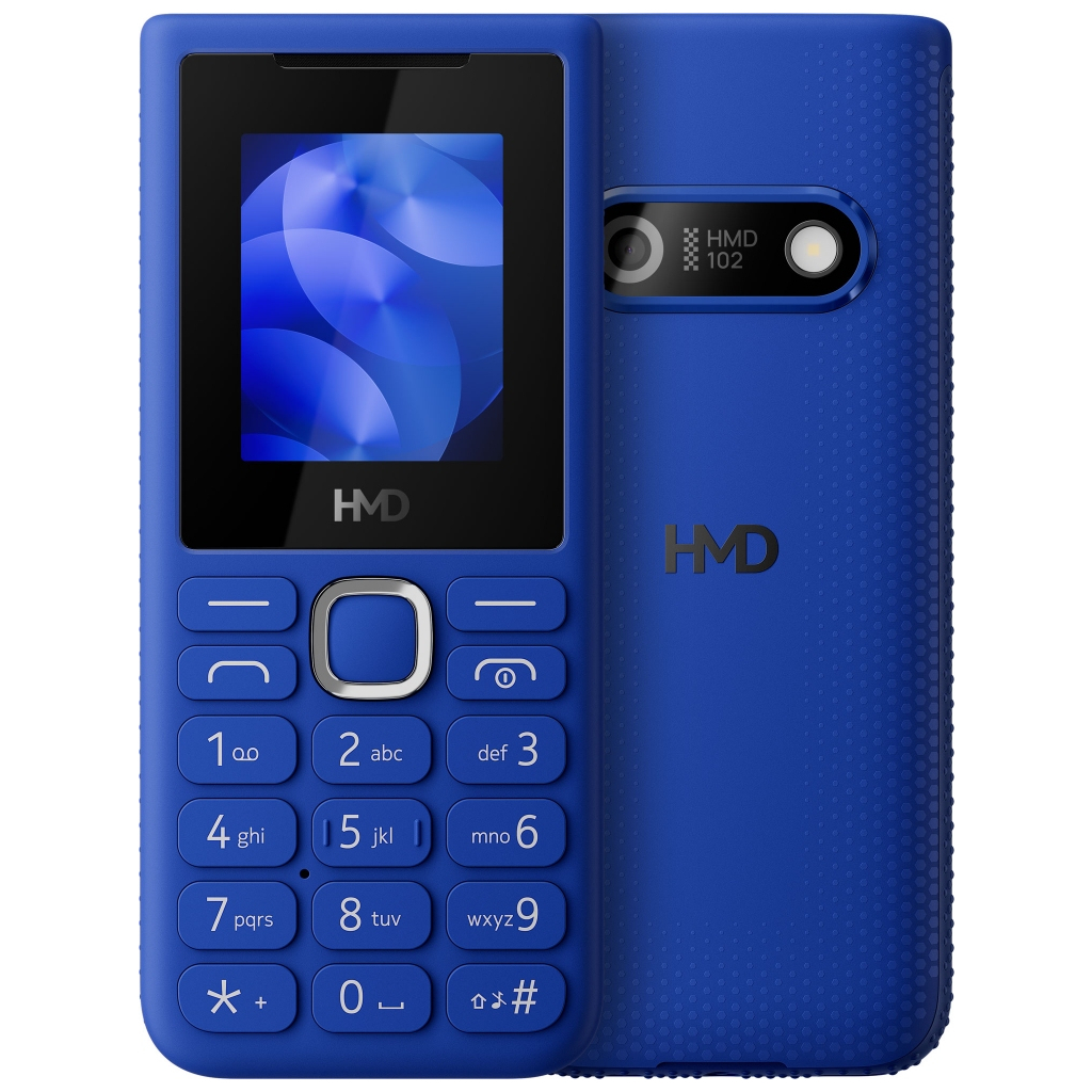 Мобільний телефон HMD 102 DS Blue - фото 1
