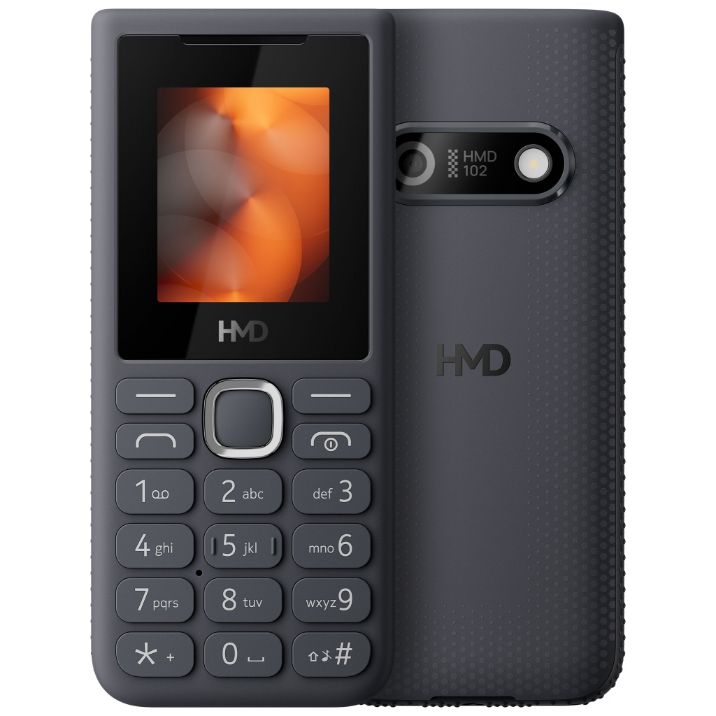 Мобільний телефон HMD 102 DS Grey - фото 1