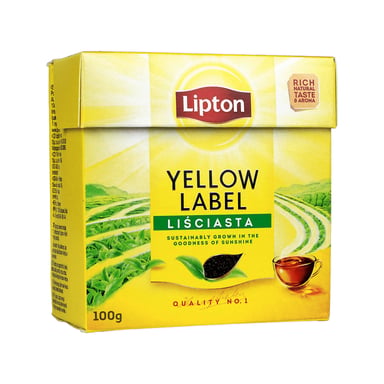 Чай Lipton Yellow Label листовий 100 г (5063270108482) - фото 1