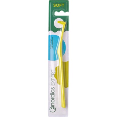 Зубна щітка Nordics Single Tuft Soft Green Монопучкова (3800501908839) - фото 1