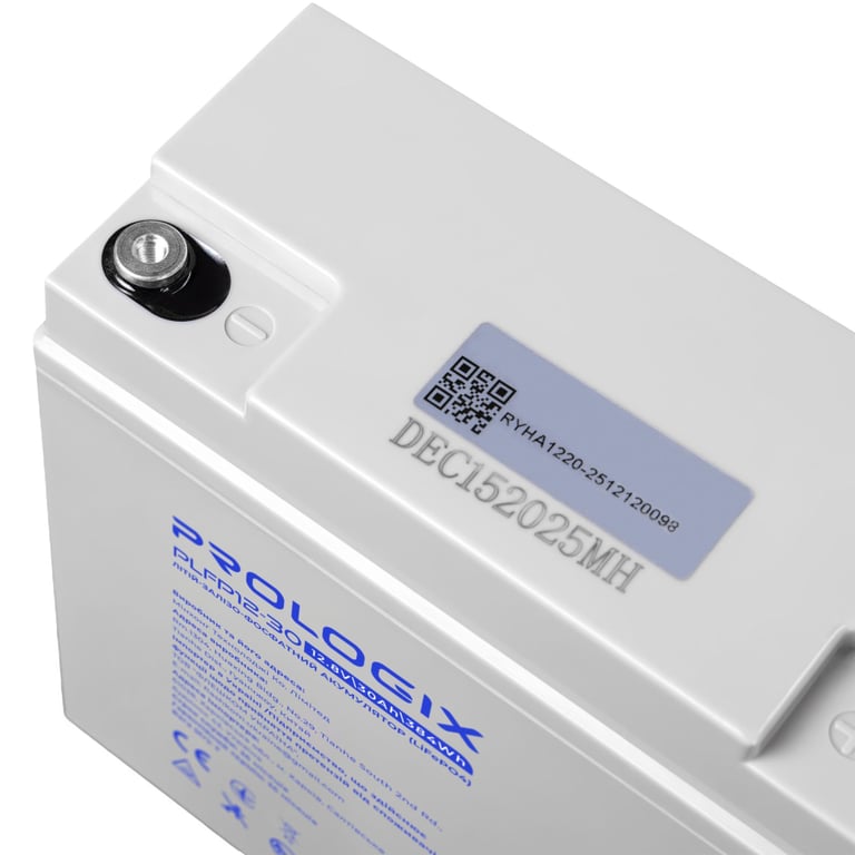 Батарея LiFePo4 Prologix 12.8V - 30Ah (PLFP12-30) - фото 2