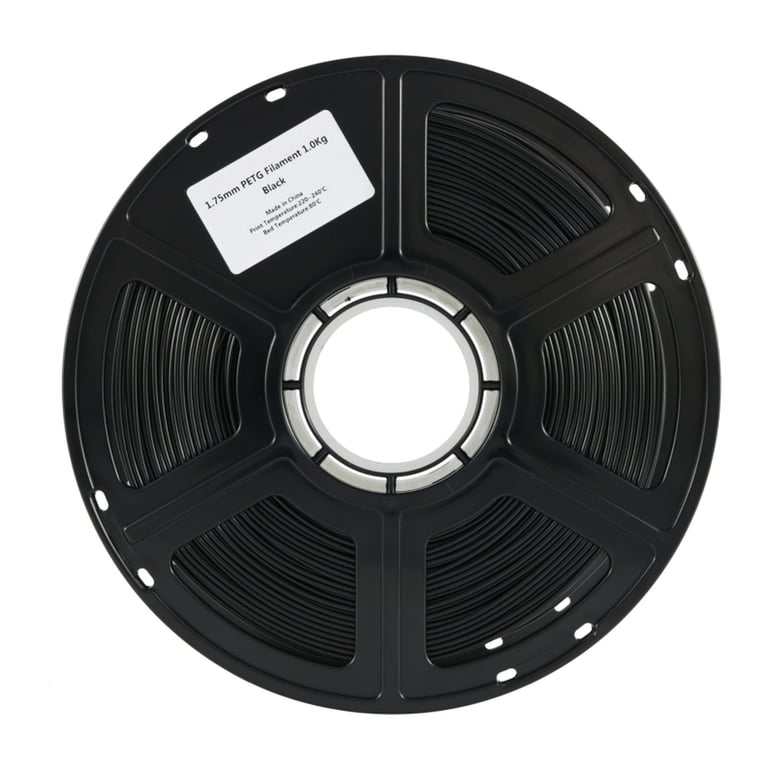 Пластик для 3D-принтера Flashforge PETG 1,75mm 1kg Black (PETB1) - фото 2