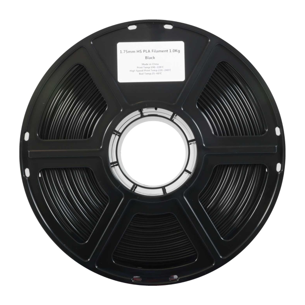 Пластик для 3D-принтера Flashforge PLA High speed 1,75mm 1kg BLACK (90009597001) - фото 2 Пластик для 3D-принтера Flashforge PLA High speed 1,75mm 1kg BLACK (90009597001) - фото 2