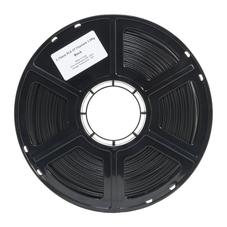 Пластик для 3D-принтера Flashforge PLA-CF 1,75mm 1kg Black (90007818001) - фото 2