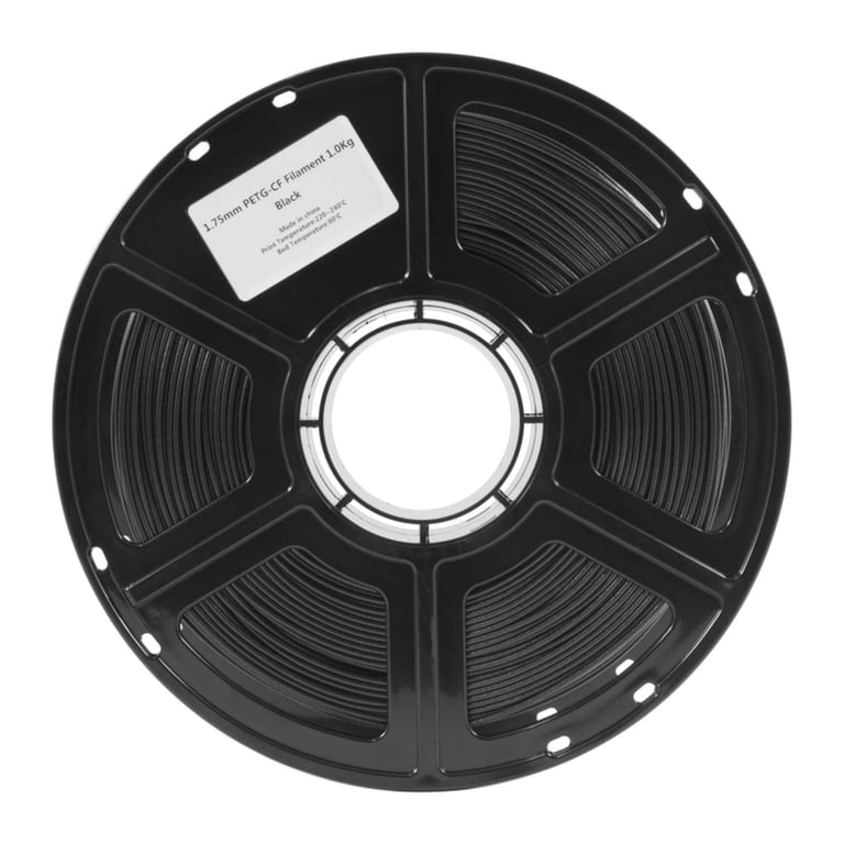 Пластик для 3D-принтера Flashforge PETG-CF 1,75mm 1kg Black (90007816001) - фото 2