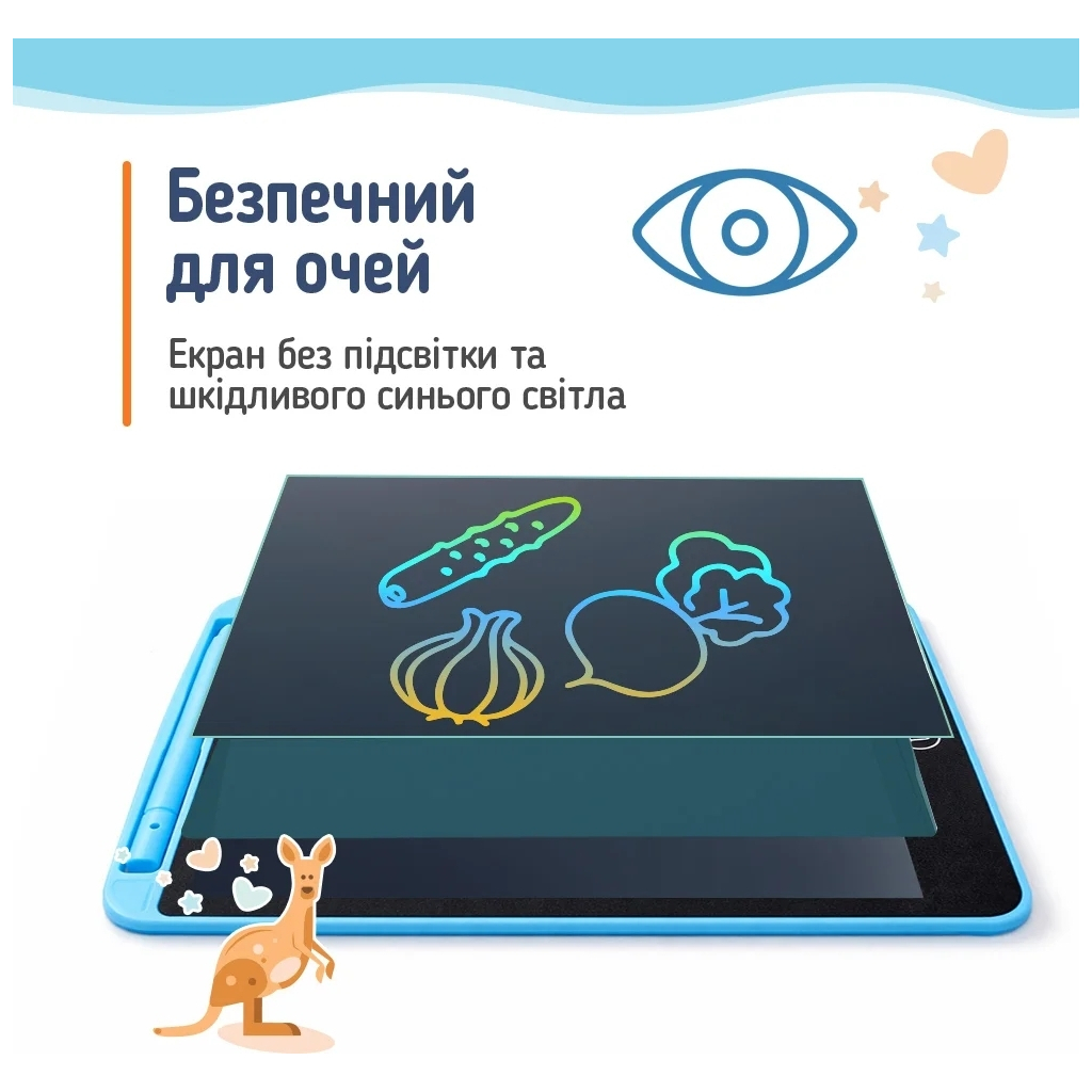 Планшет для малювання ColorWay LCD Writing Tablet 10 (CW-WT10C) - фото 7 Планшет для малювання ColorWay LCD Writing Tablet 10 (CW-WT10C) - фото 7