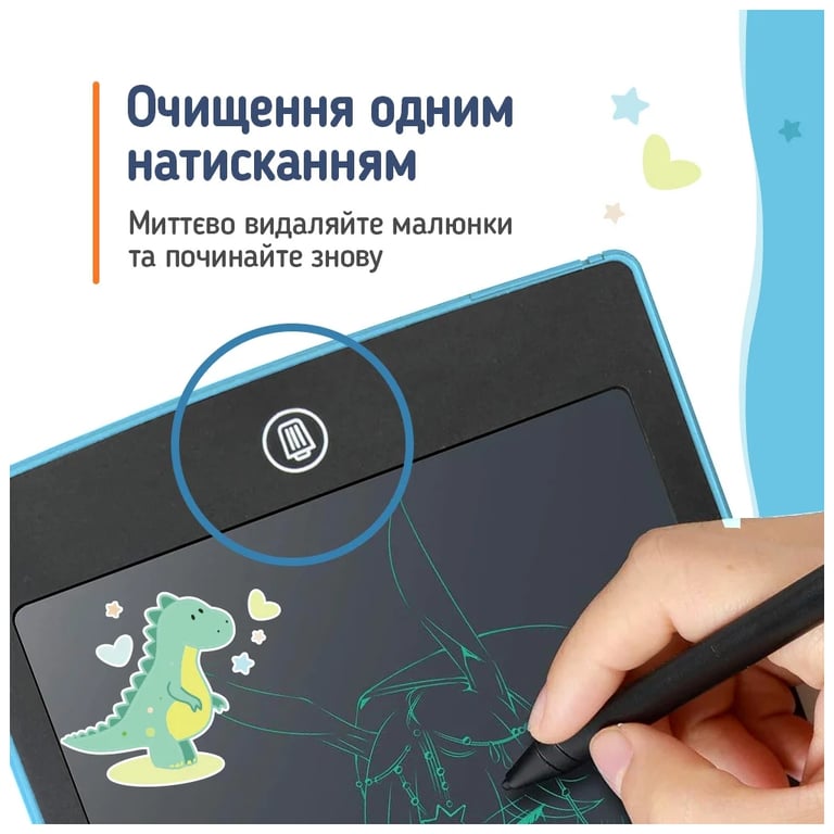 Планшет для малювання ColorWay LCD Writing Tablet 12 (CW-WT12C) - фото 8