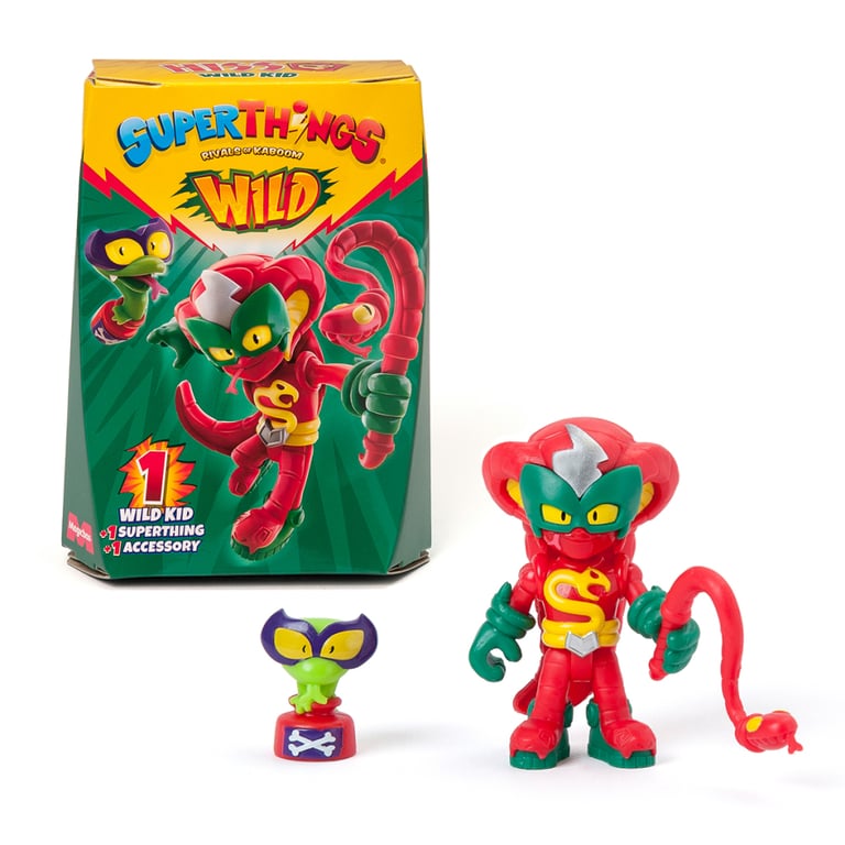 Ігровий набір SuperThings Wild Kids Казум-кід в асортименті (PSTWD066IN00) - фото 7