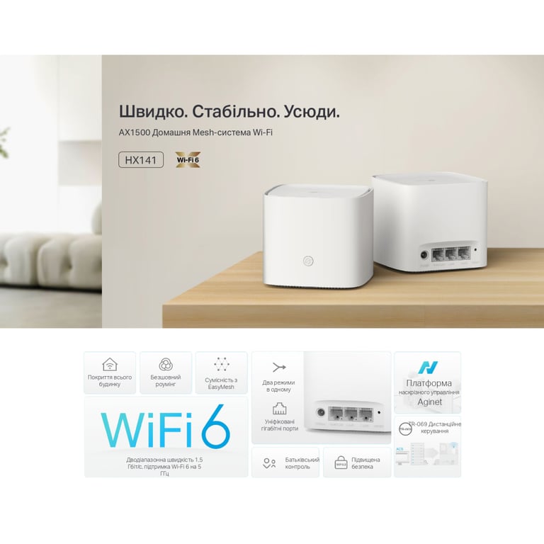 Точка доступу Wi-Fi TP-Link HX141-1-PACK - фото 4