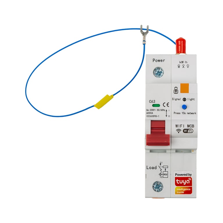 Автоматичний вимикач TUYA Wifi SCB01, 63A (HS084042) - фото 1
