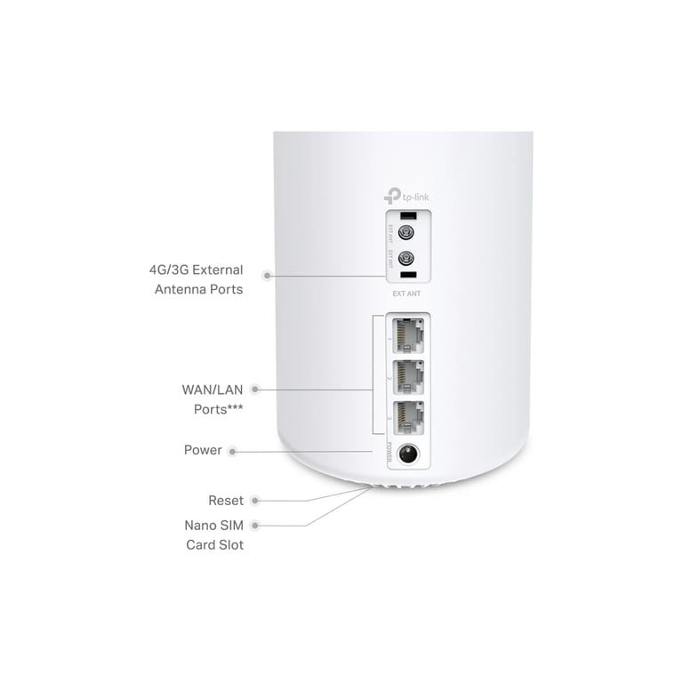 Точка доступу Wi-Fi TP-Link DECO-X10-4G-1-PACK - фото 2