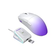 Мишка Hator Hellyberry HM47 Pro RGB Wireless/Bluetooth/USB White/Violet (HM47PRO_white_violet) - фото 2