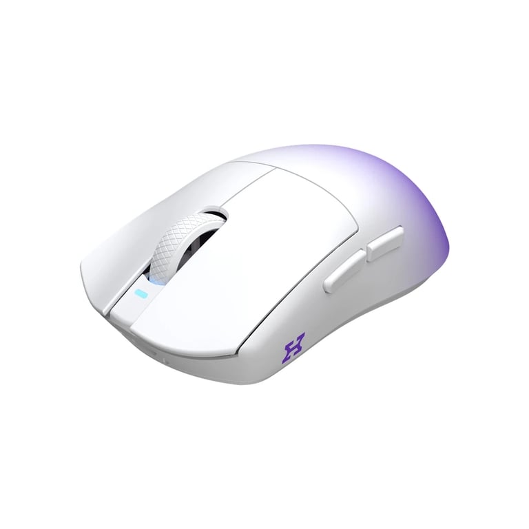 Мишка Hator Hellyberry HM47 Pro RGB Wireless/Bluetooth/USB White/Violet (HM47PRO_white_violet) - фото 4