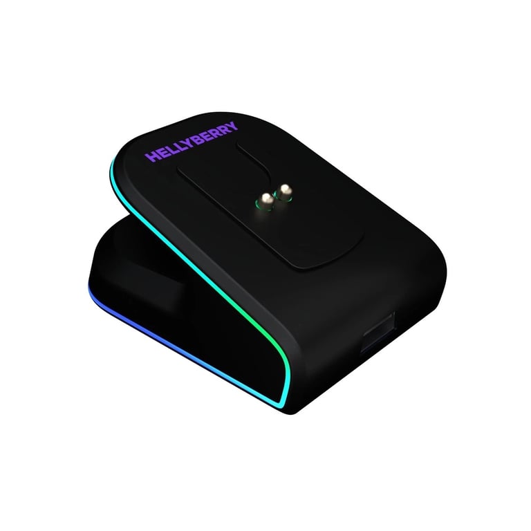 Мишка Hator Hellyberry HM47 Wireless Black/Violet (HM47_black_violet) - фото 9