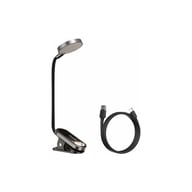 Настільна лампа Baseus Comfort Reading Mini Clip Lamp with battery Dark Gray (DGRAD-0G) - фото 1