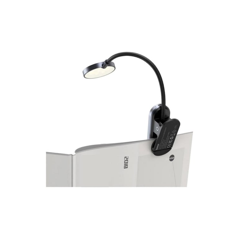 Настільна лампа Baseus Comfort Reading Mini Clip Lamp with battery Dark Gray (DGRAD-0G) - фото 3
