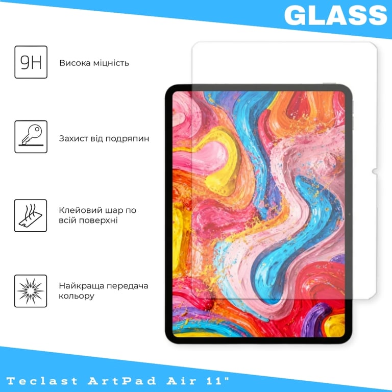 Скло захисне BeCover Teclast ArtPad Air 11" (714956) - фото 2
