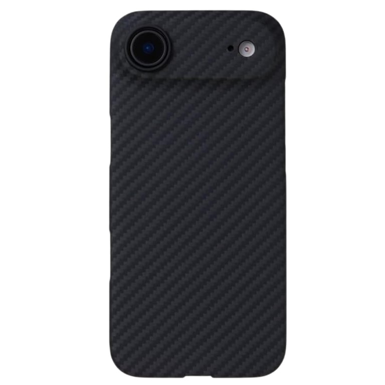 Чохол до мобільного телефона BeCover FIBRA Carbonite MagSafe Apple iPhone 17 Air Black (715407) - фото 2