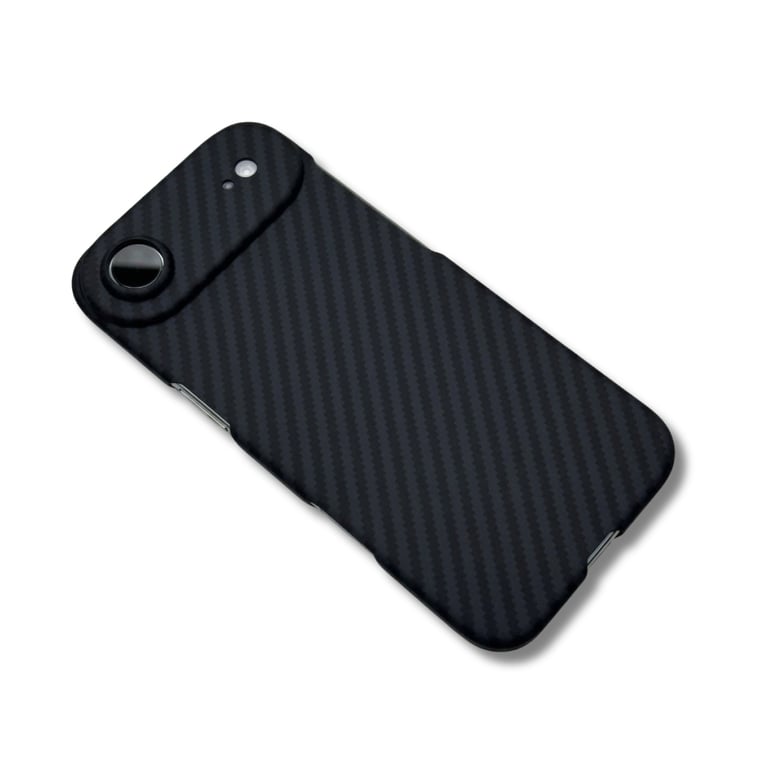 Чохол до мобільного телефона BeCover FIBRA Carbonite MagSafe Apple iPhone 17 Air Black (715407) - фото 3