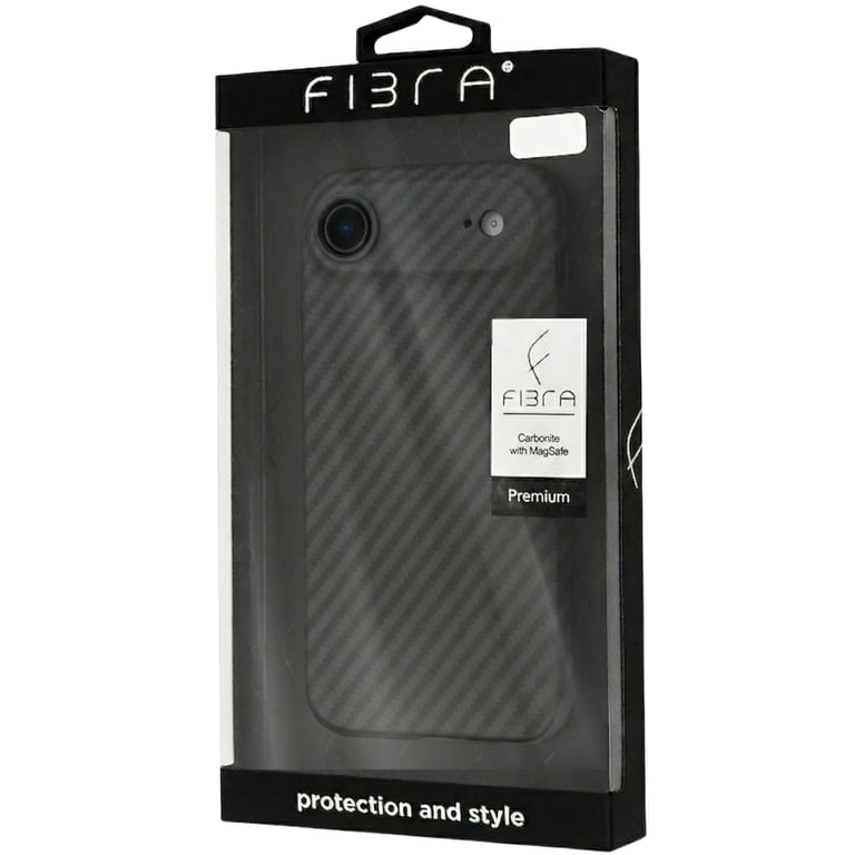 Чохол до мобільного телефона BeCover FIBRA Carbonite MagSafe Apple iPhone 17 Air Black (715407) - фото 6